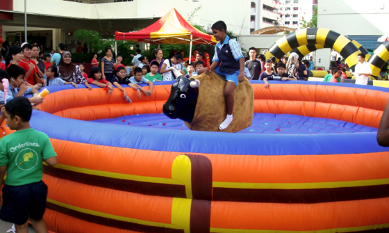 Inflatable rodeo best sale bull