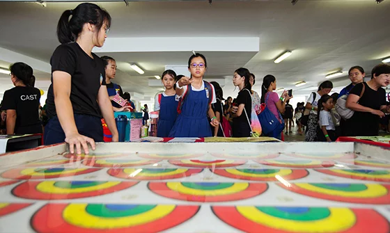 Toss Ring On Rainbow 3